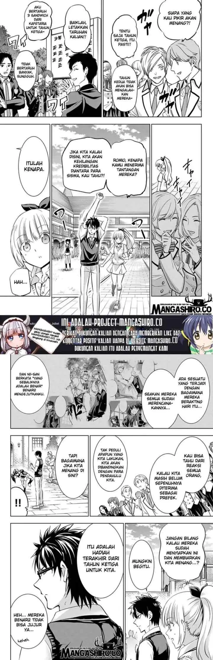 Kishuku Gakkou no Juliet chapter 93 halaman 9
