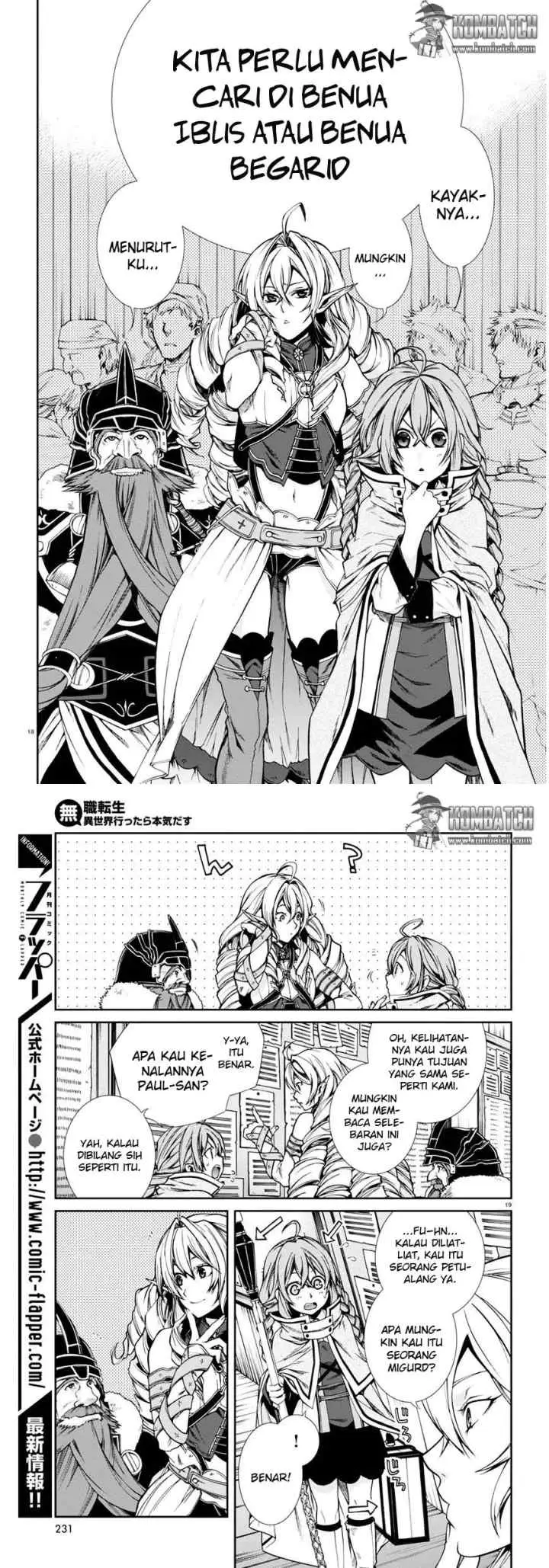 Mushoku Tensei: Isekai Ittara Honki Dasu chapter 22 halaman 12