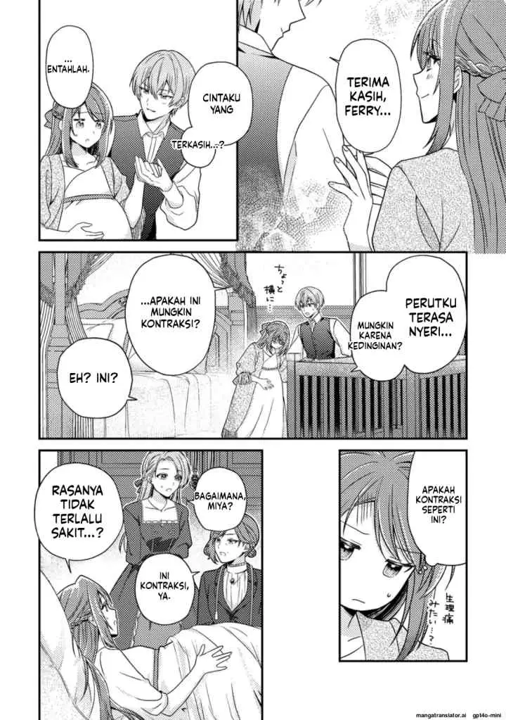 Heroine ga Kuru Mae ni Ninshin shimashita ~Tsunda Hazu no Akuyaku Reijou desuga, Douyara Chigau youdesu~ chapter 9.3 halaman 6