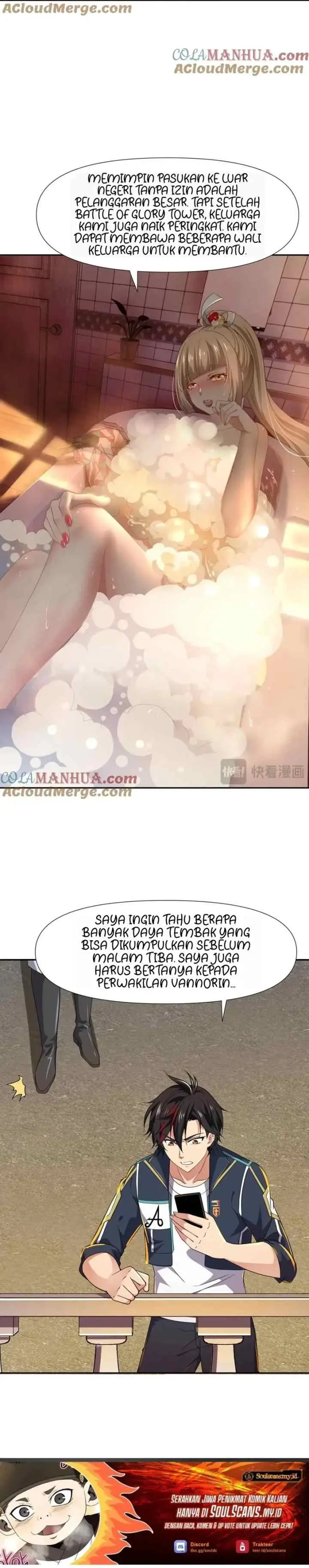 After Merging With the Goddess, I Am Invincible chapter 75 halaman 5