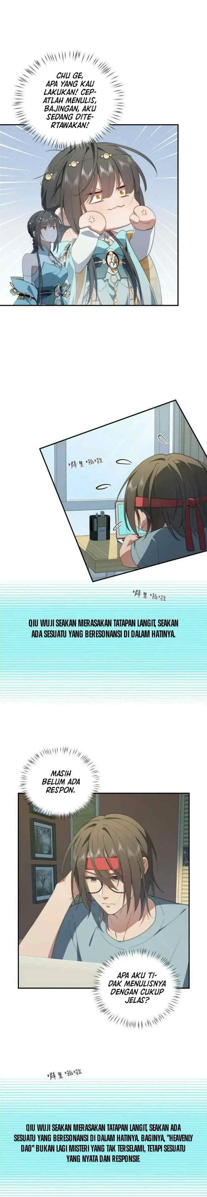 What Do You Do If the Heroine Escapes From Your Novel chapter 35 halaman 7