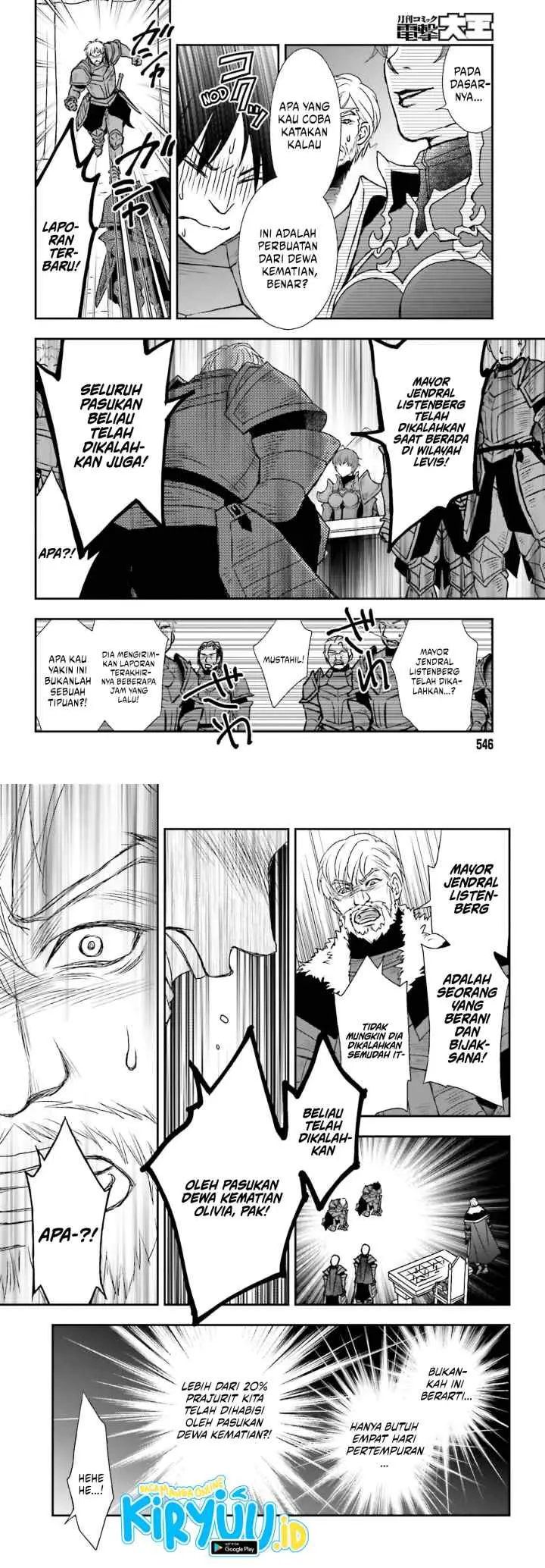 Shinigami ni Sodaterareta Shoujo wa Shikkoku no Tsurugi wo Mune ni Idaku chapter 35 halaman 8