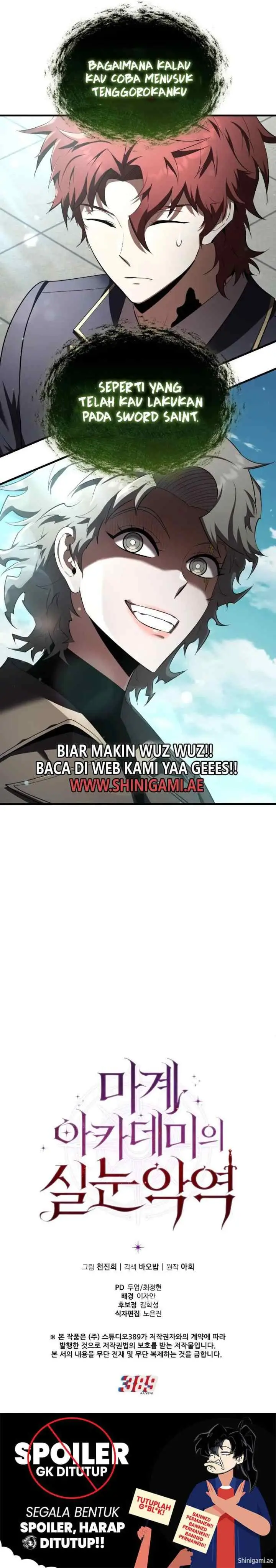The Narrow-Eyed Villain of the Demon Academy chapter 18 halaman 15