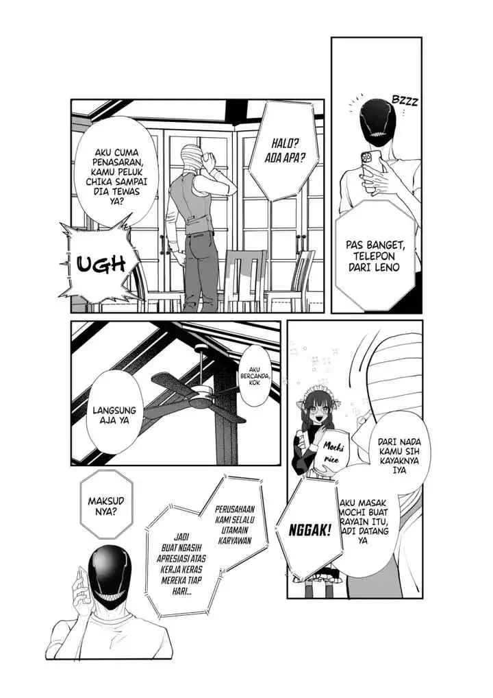 Igyō atama-san to ningen-chan chapter 35 halaman 9