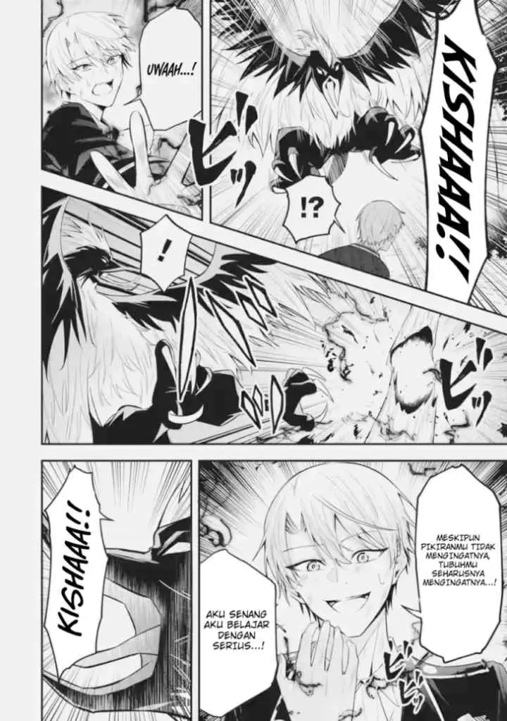 Saiyaku Kyuu Sukiru ~Boushoku Maou~ Mochi no Akuyaku Kizoku ni Tensei Shimashita ga, Shokei Sare chapter 3.1 halaman 7