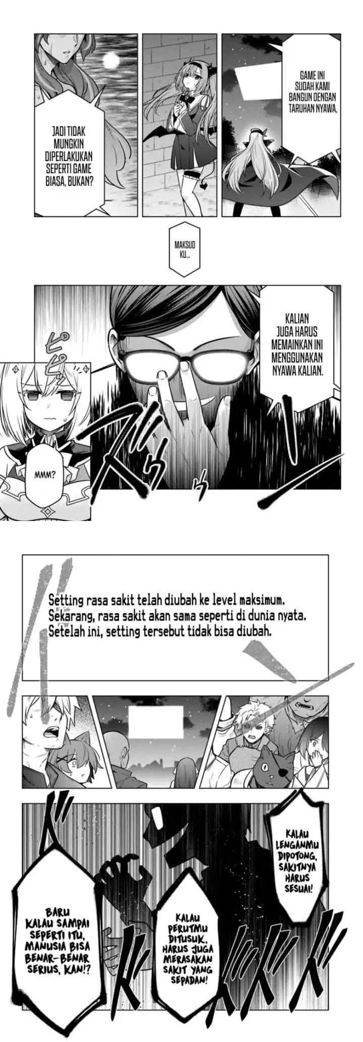 Desugemu ni Makikomareta Yamamoto-san, Kimama ni Gemu Baransu wo Hokai Saseru chapter 4 halaman 6