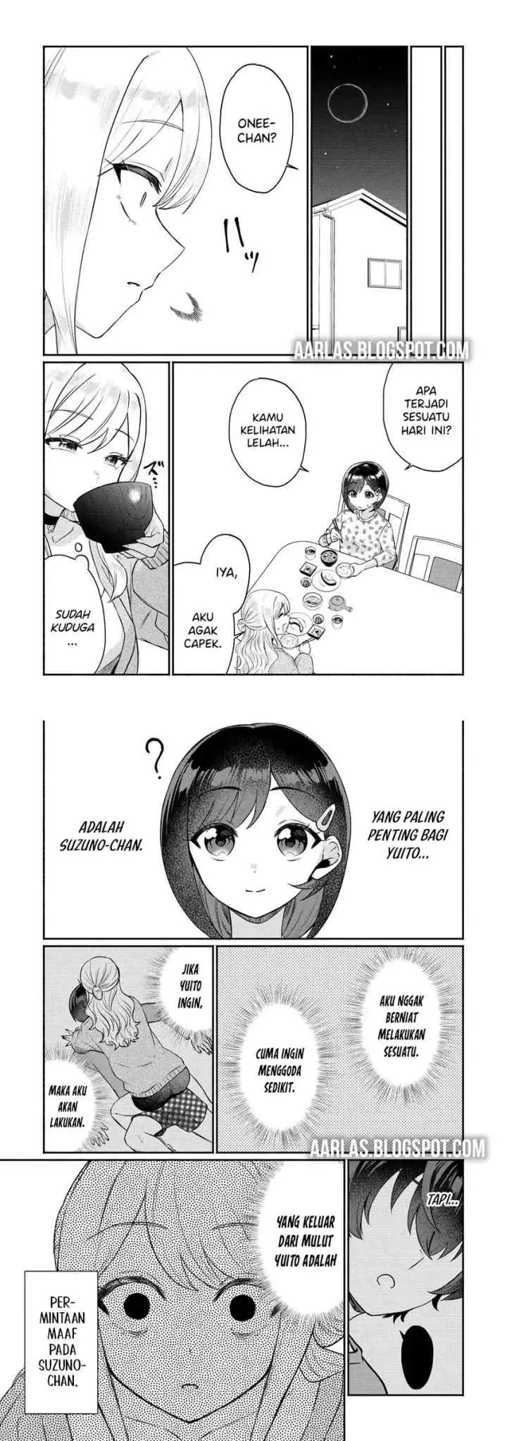Douyara Ore wa Imadoki Gal na Toshiue Osananajimi kara Gekiomo Kanjou wo Mukerareteiru Rashii chapter 9 halaman 8