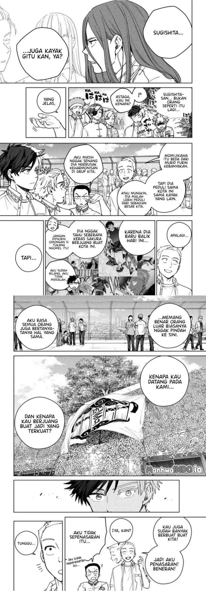 Wind Breaker (NII Satoru) chapter 191 halaman 4