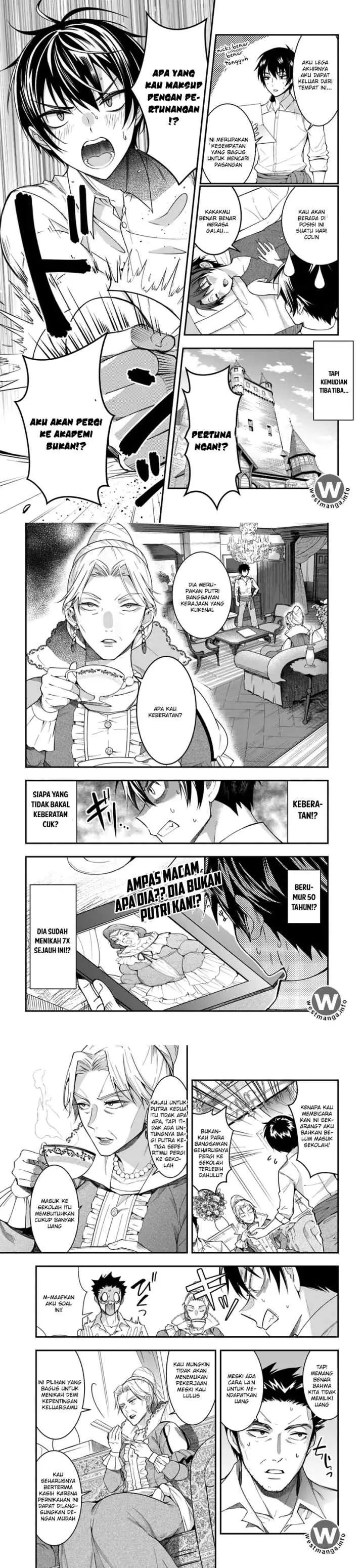 Otome Game Sekai wa Mob ni Kibishii Sekai Desu chapter 1 halaman 15
