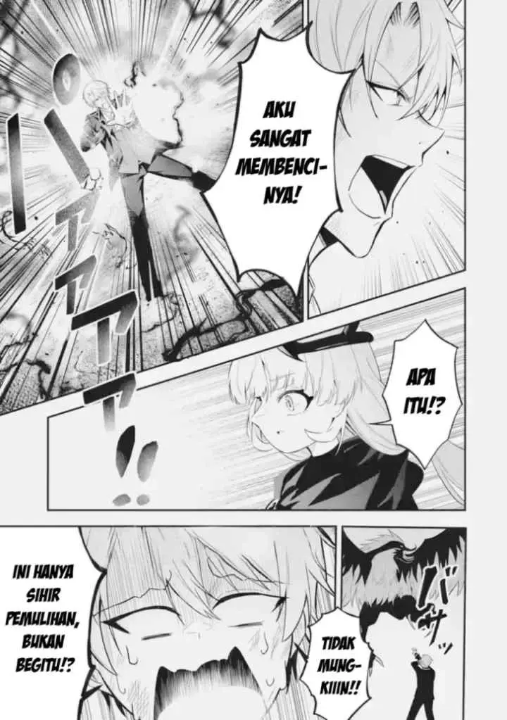 Saiyaku Kyuu Sukiru ~Boushoku Maou~ Mochi no Akuyaku Kizoku ni Tensei Shimashita ga, Shokei Sare chapter 3.1 halaman 10
