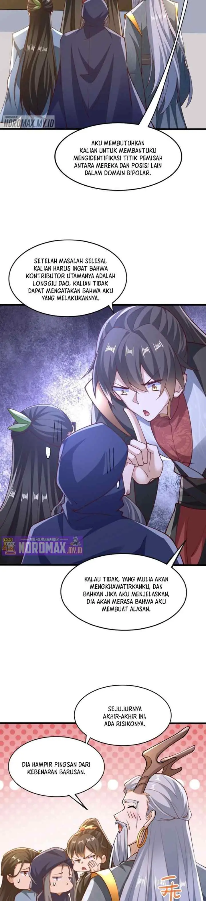 It's Over! The Queen's Soft Rice Husband is Actually Invincible chapter 148 halaman 7