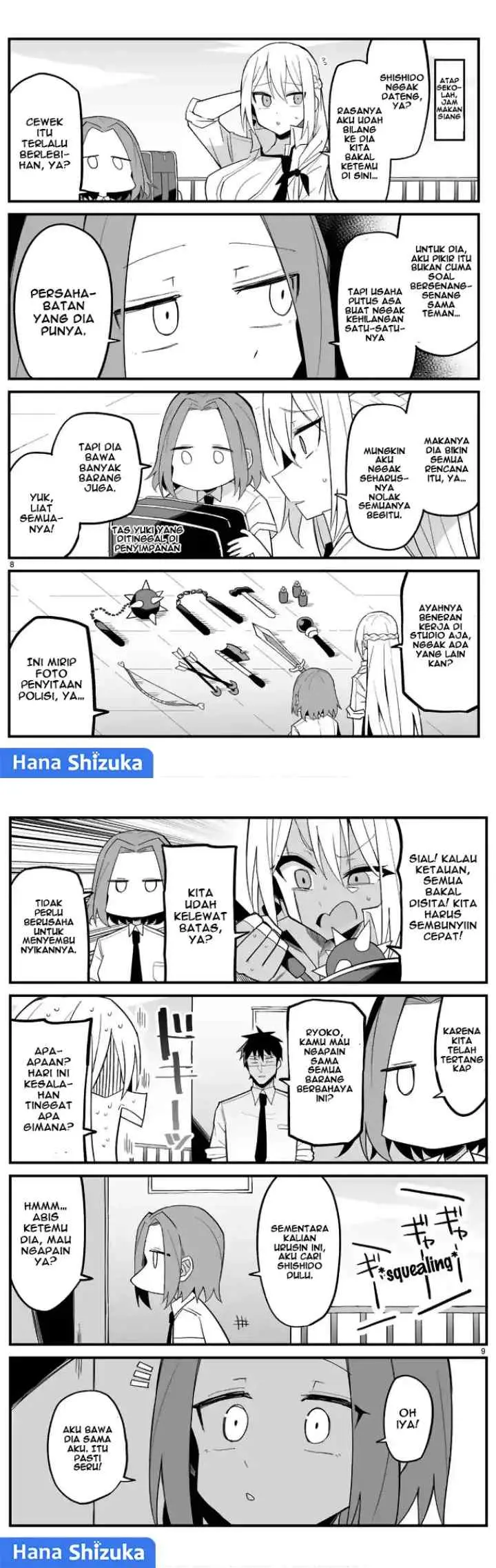 Iinchou Desu ga Furyou ni Naru Hodo Koi Shitemasu! chapter 8 halaman 5