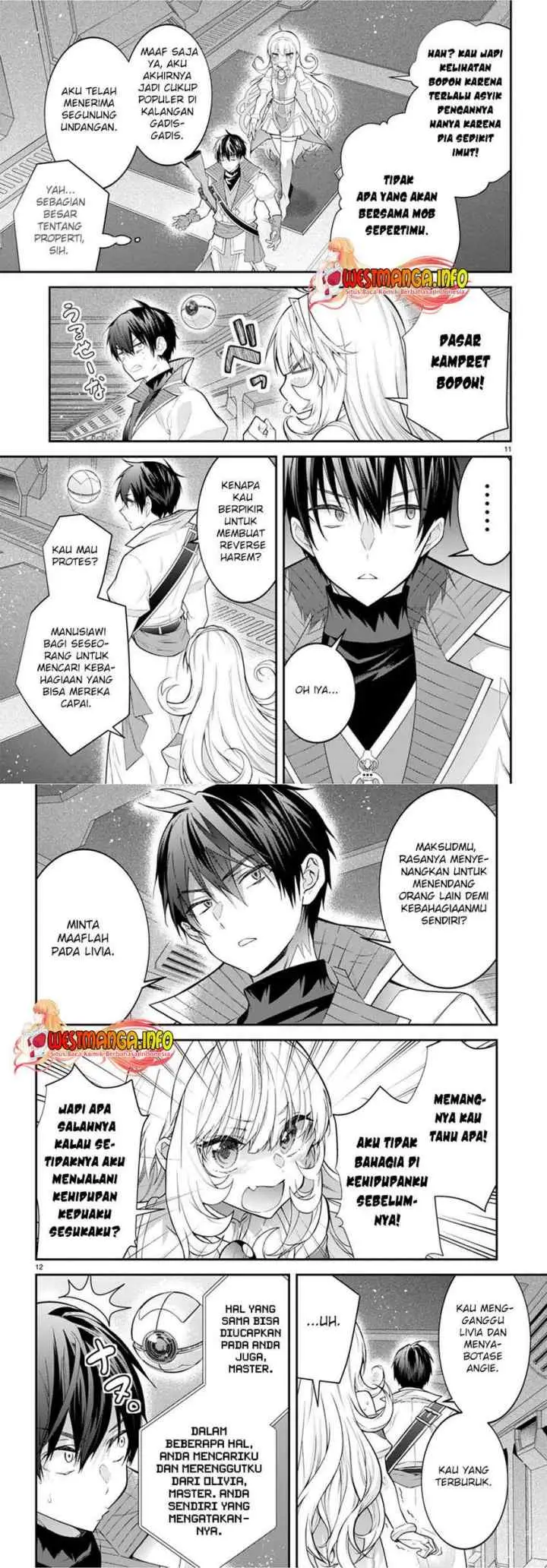 Otome Game Sekai wa Mob ni Kibishii Sekai Desu chapter 42 halaman 8