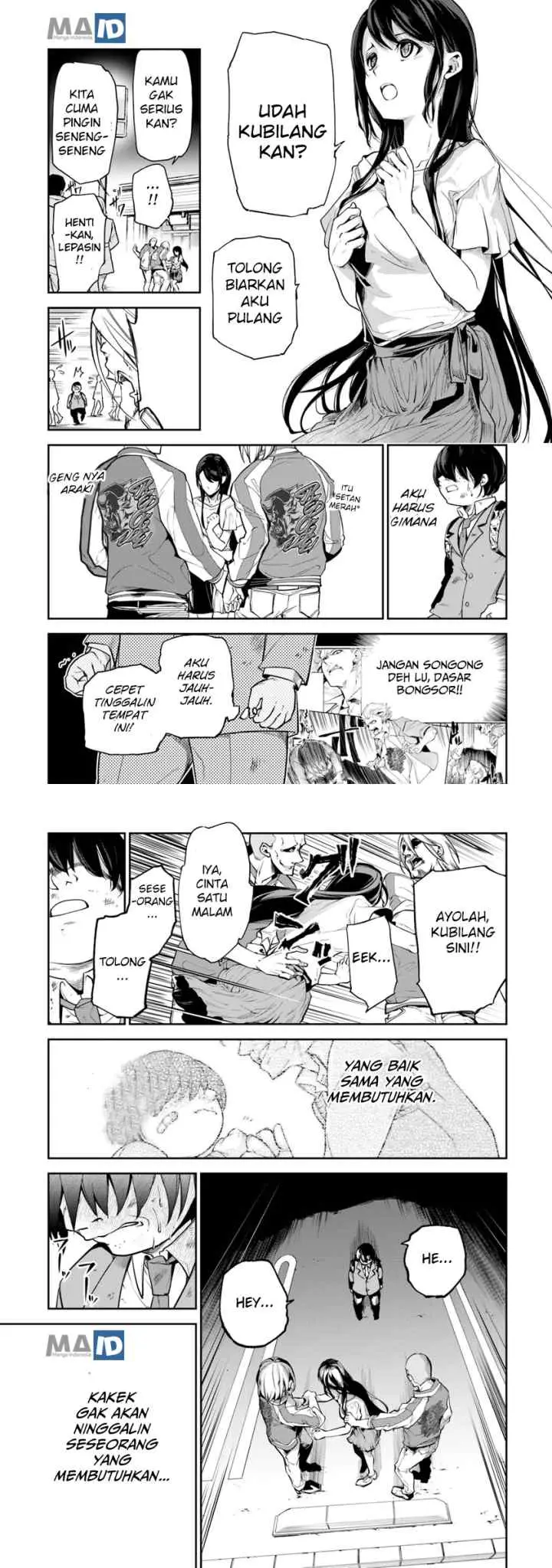 Isekai de Cheat Skill wo te ni Shita ore wa, Genjitsu Sekai wo mo Musou Suru ~Level Up wa Jinsei wo Kaeta~ chapter 1 halaman 7