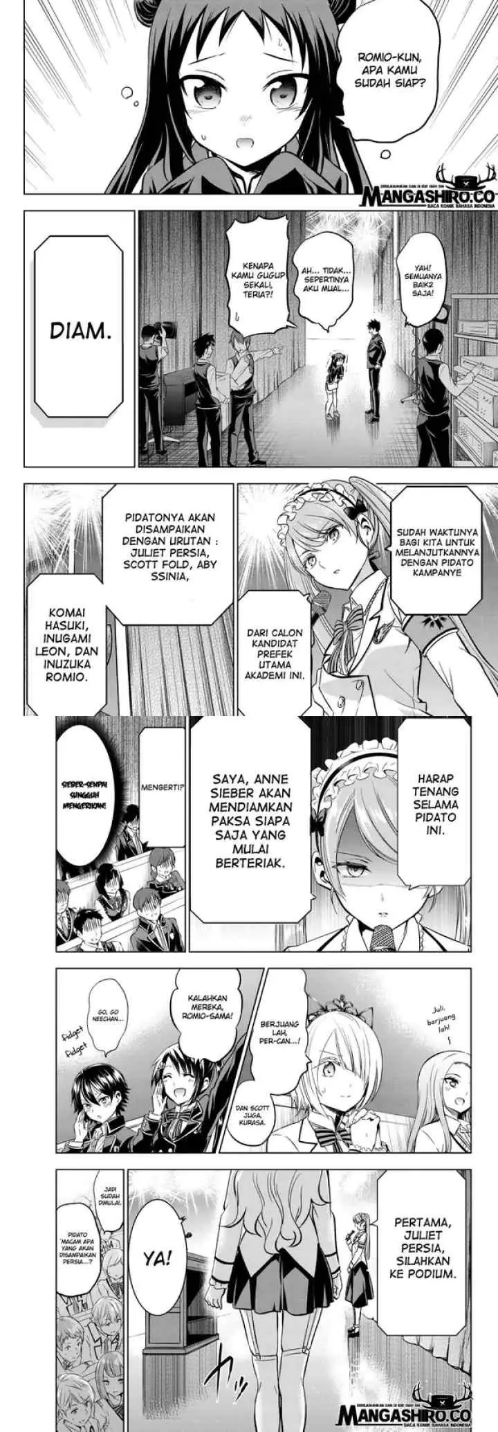 Kishuku Gakkou no Juliet chapter 80 halaman 5