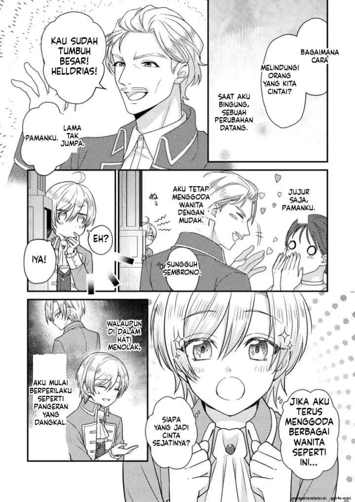 Heroine ga Kuru Mae ni Ninshin shimashita ~Tsunda Hazu no Akuyaku Reijou desuga, Douyara Chigau youdesu~ chapter 6.1 halaman 9