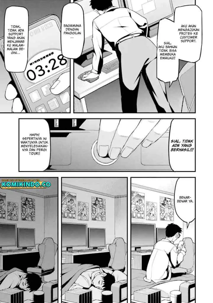 Ore dake Level ga Agaru Sekai de Akutoku Ryoushu ni Natteita chapter 1.1 halaman 19