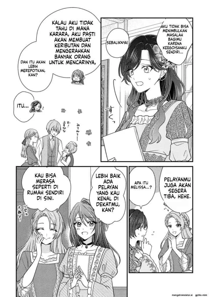 Heroine ga Kuru Mae ni Ninshin shimashita ~Tsunda Hazu no Akuyaku Reijou desuga, Douyara Chigau youdesu~ chapter 14.3 halaman 9