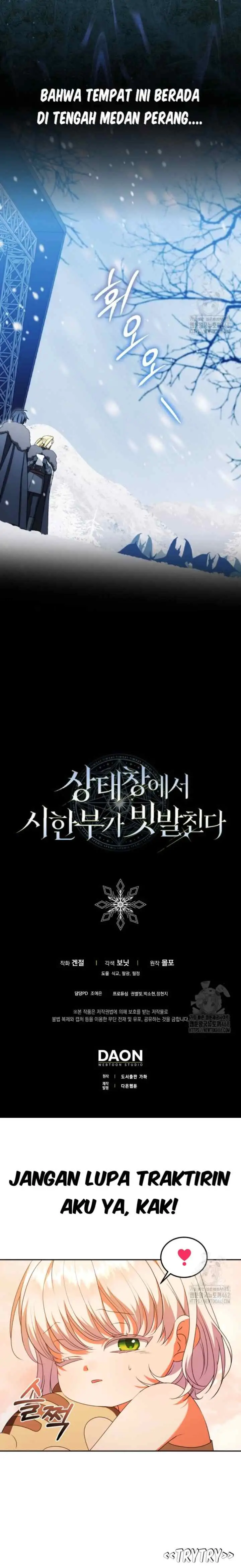 Time is Running out on the Status Window chapter 61 halaman 18