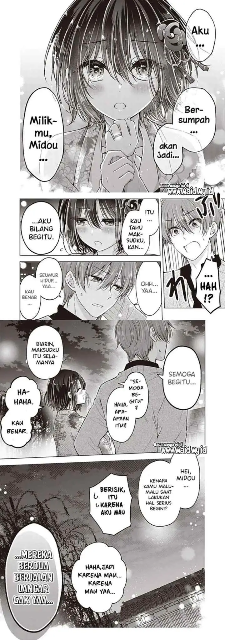 Osananajimi(♂) wo Onnanoko ni Shiteshimatta Hanashi chapter 124 halaman 8