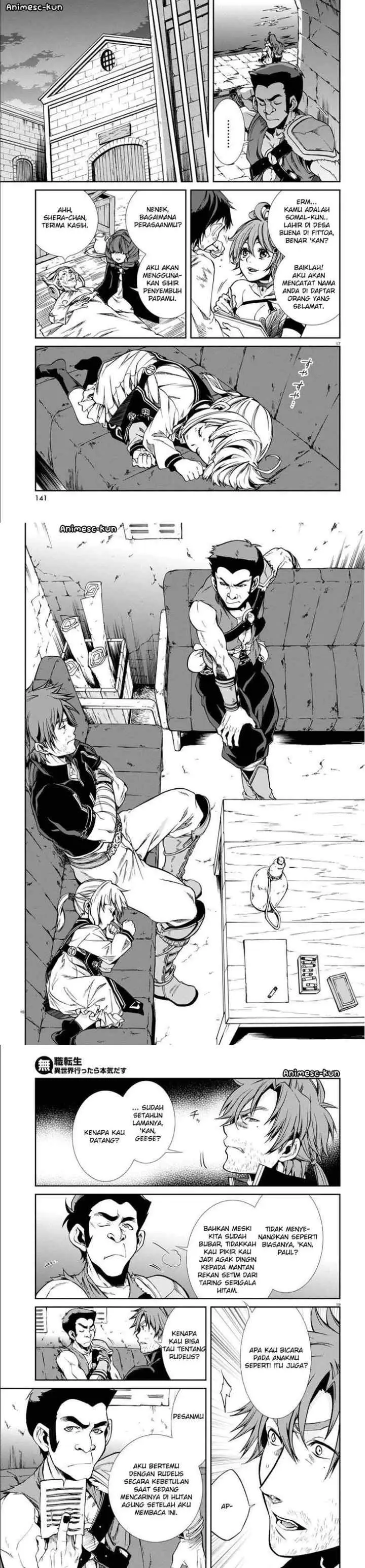 Mushoku Tensei: Isekai Ittara Honki Dasu chapter 35 halaman 7