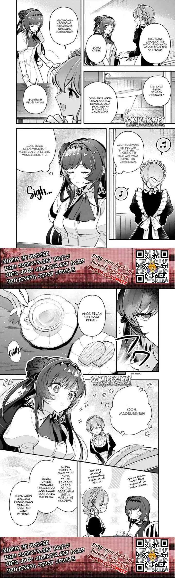 Akuyaku Reijou Route ga Nai Nante, Dare ga Itta no? chapter 5 halaman 5