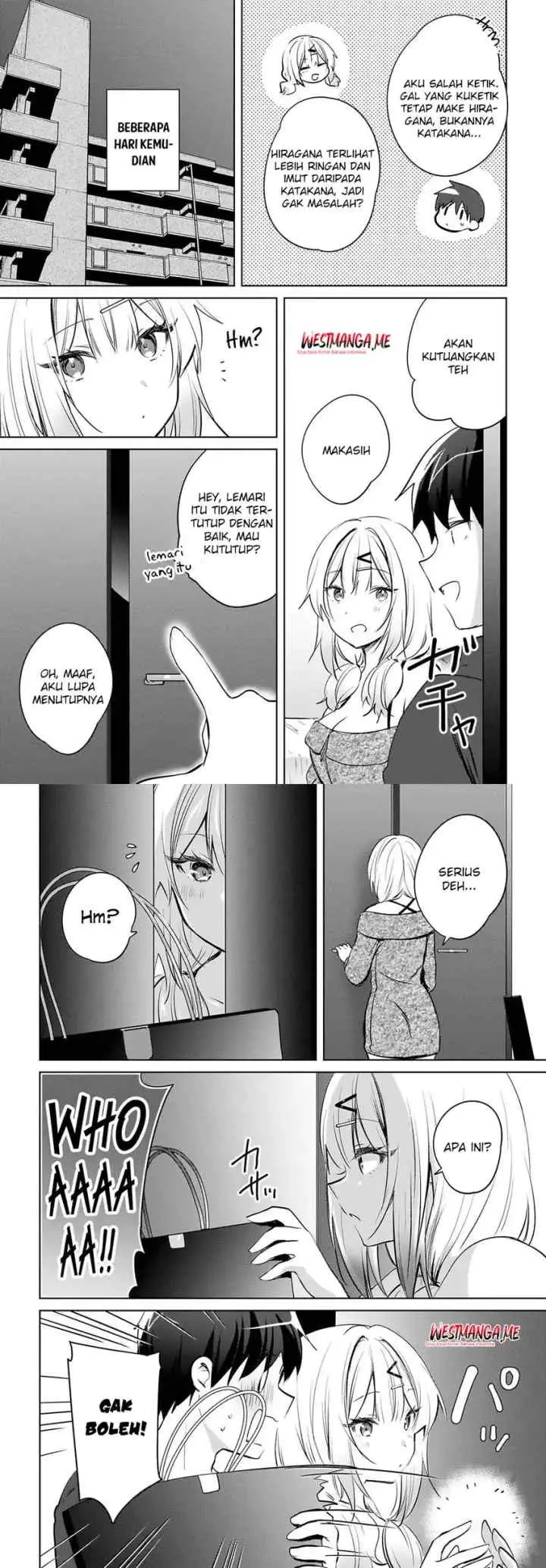 Ushiro no Seki no Gal ni Sukarete Shimatta chapter 19 halaman 8