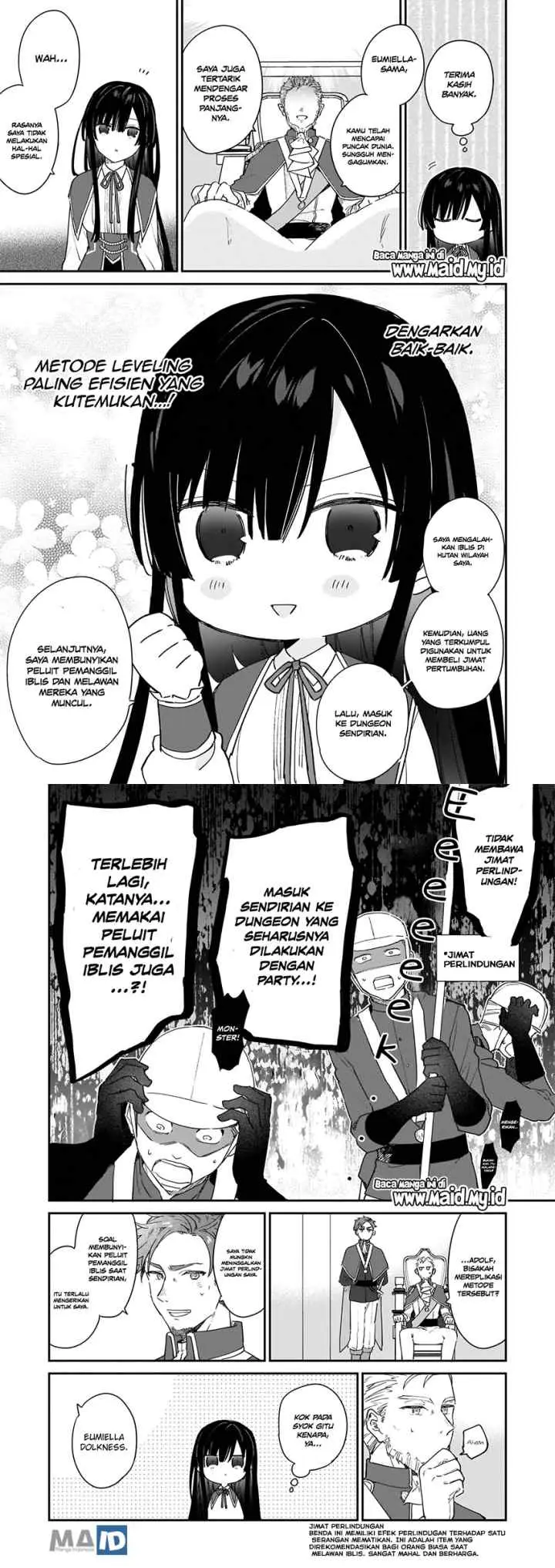 Akuyaku Reijou Reberu 99 ~Watashi wa UraBOSU desuga Maou de wa arimasen~ chapter 2 halaman 8