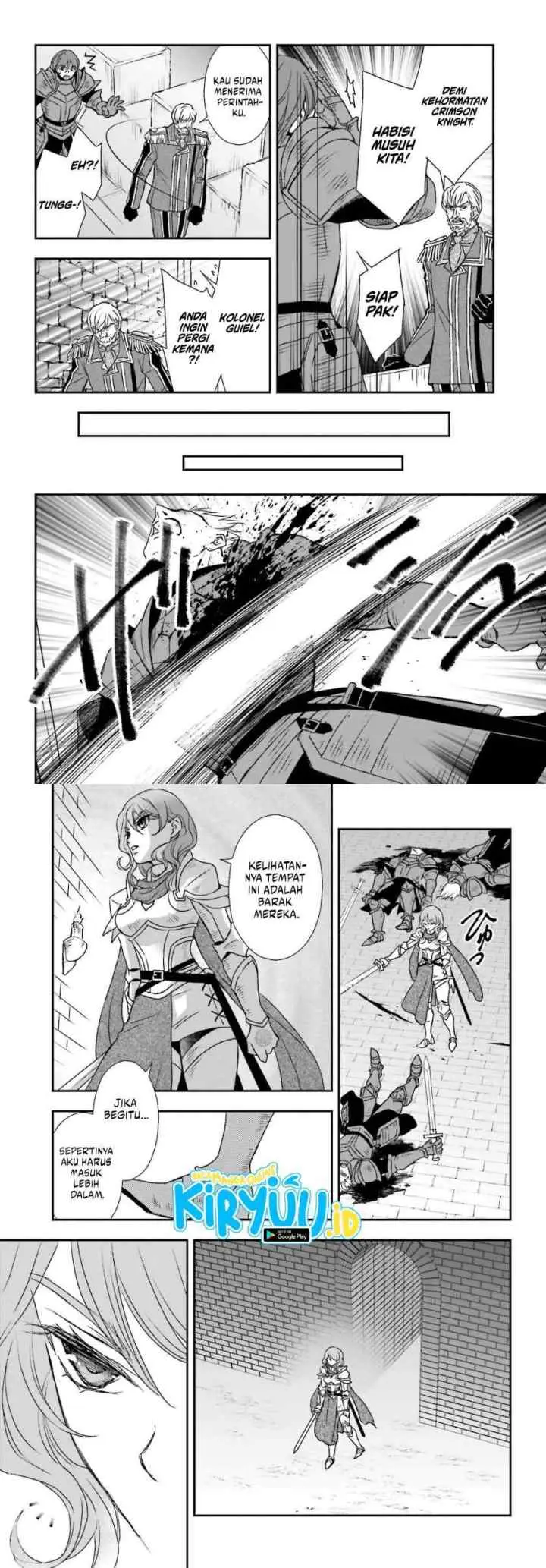 Shinigami ni Sodaterareta Shoujo wa Shikkoku no Tsurugi wo Mune ni Idaku chapter 44 halaman 7