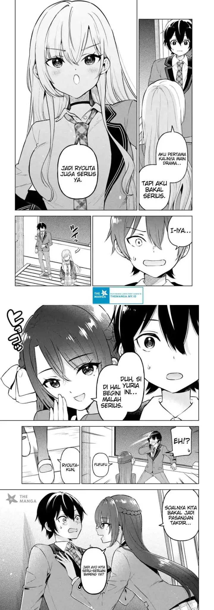 Inkyaa no ore ga sekigae de S-kyuu bishoujo ni kakomaretara himitsu no kankei ga hajimatta chapter 9 halaman 10