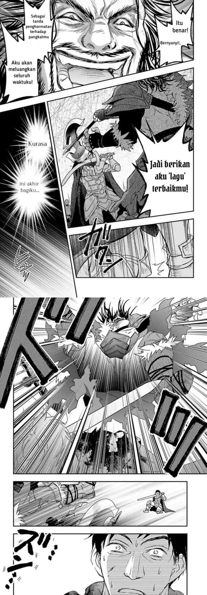Shinigami ni Sodaterareta Shoujo wa Shikkoku no Tsurugi wo Mune ni Idaku chapter 28 halaman 5