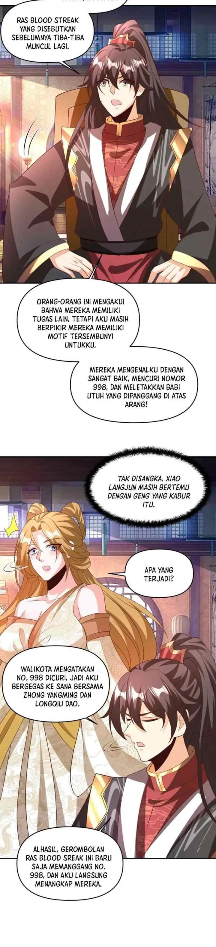 It's Over! The Queen's Soft Rice Husband is Actually Invincible chapter 187 halaman 9