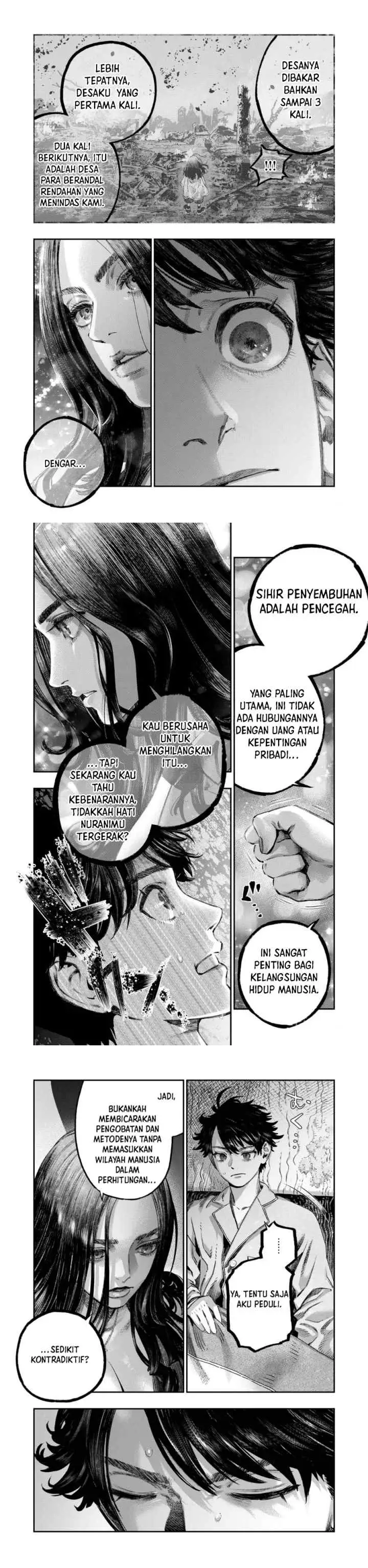 Koudou ni Hattatsu Shita Igaku wa Mahou to Kubetsu ga Tsukanai chapter 39 halaman 9