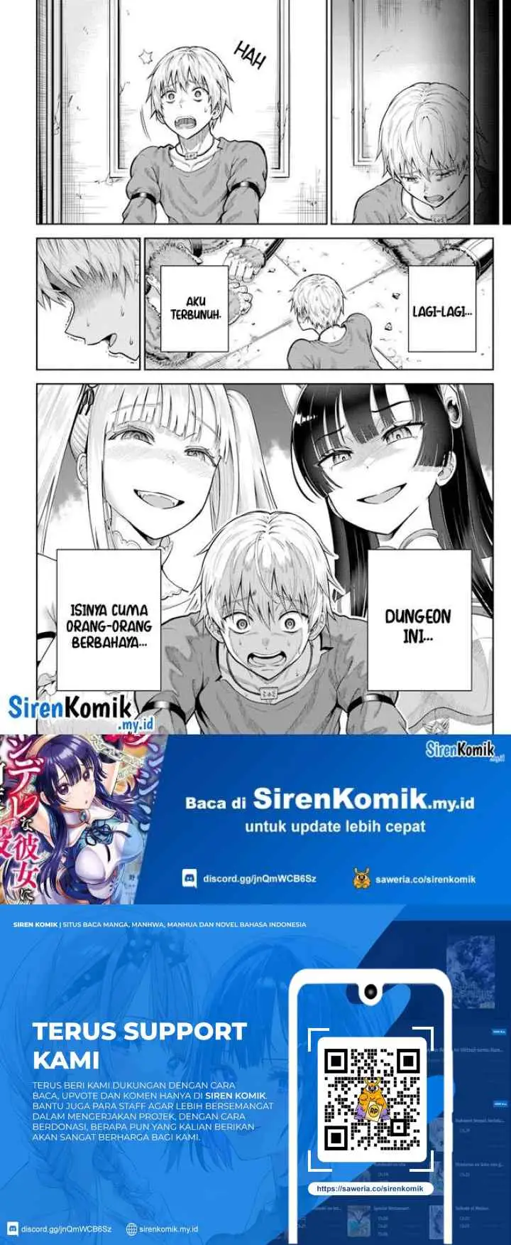 Dungeon ni Hisomu Yandere na Kanojo ni Ore wa Nando mo Korosareru chapter 6 halaman 17