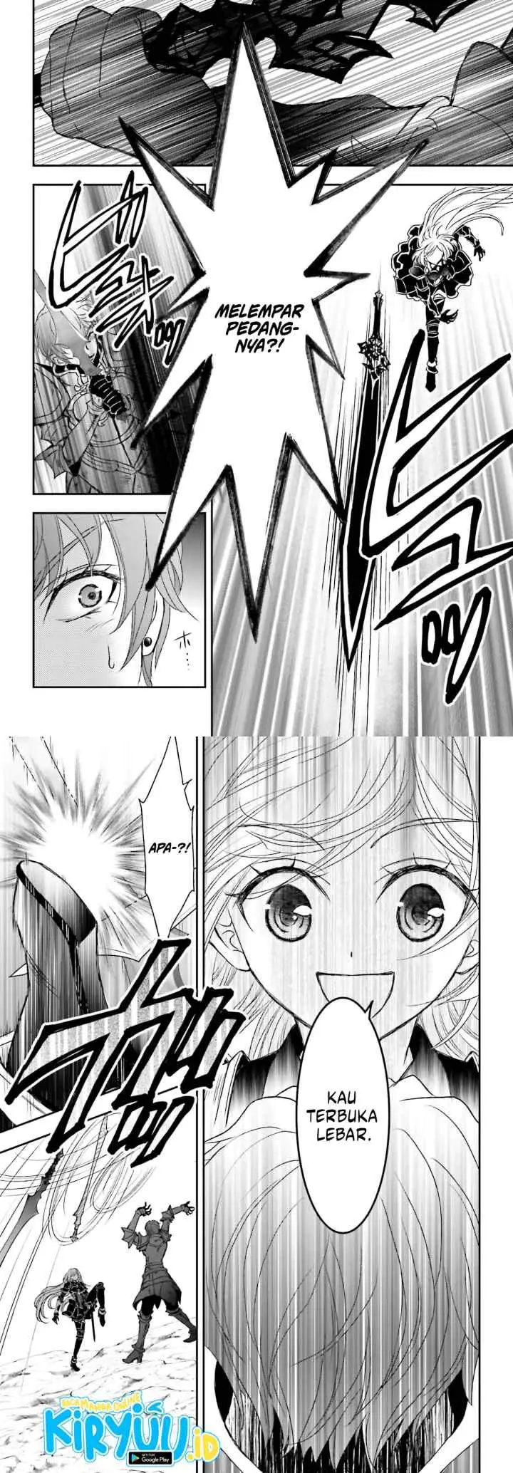 Shinigami ni Sodaterareta Shoujo wa Shikkoku no Tsurugi wo Mune ni Idaku chapter 38 halaman 13