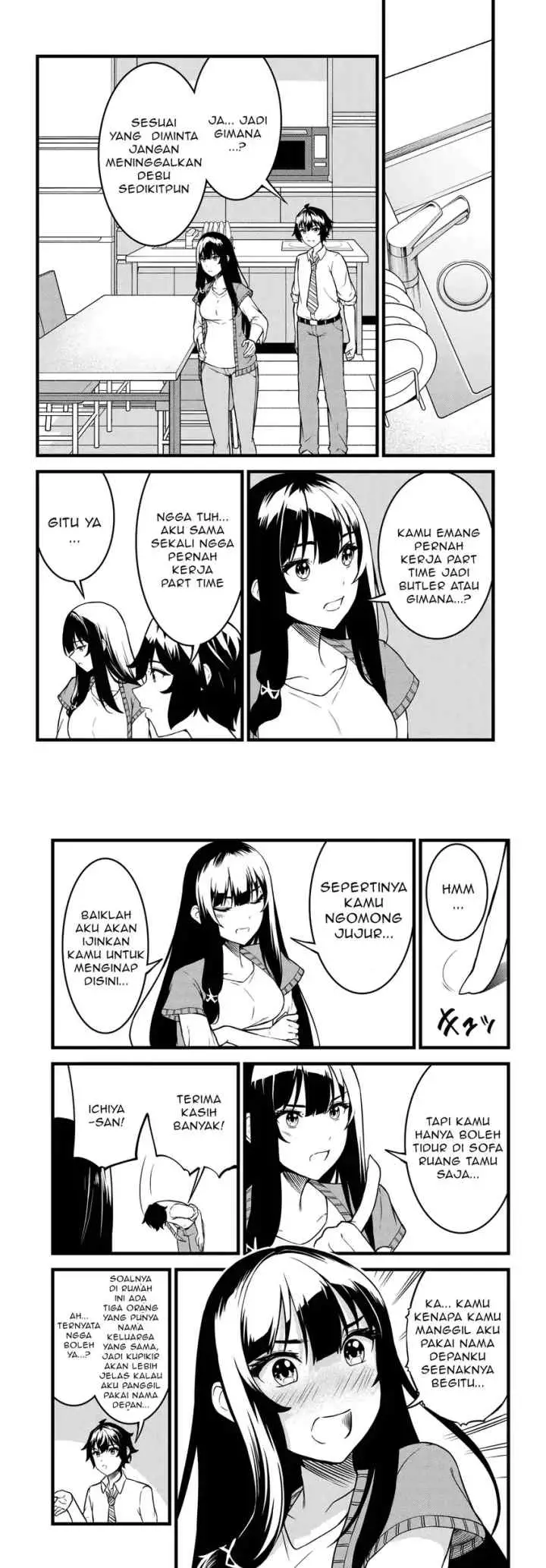 Tensai Bishoujo Sanshimai wa Isourou ni Dake Choro Kawaii chapter 3 halaman 10