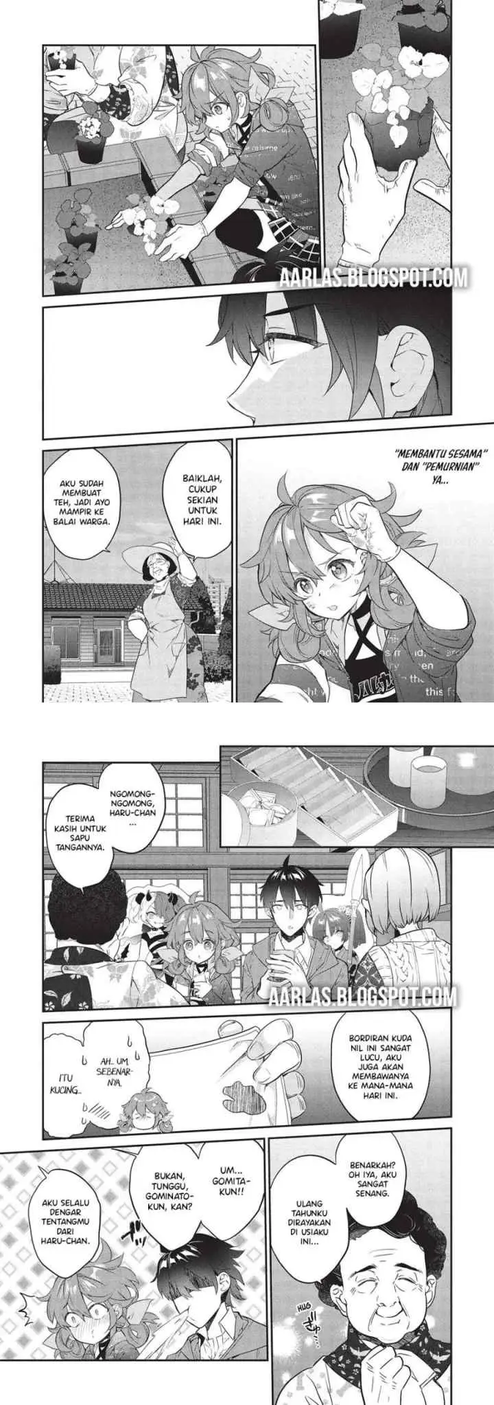Kamiyama-san no Kami Bukuro no Naka ni wa chapter 23 halaman 10