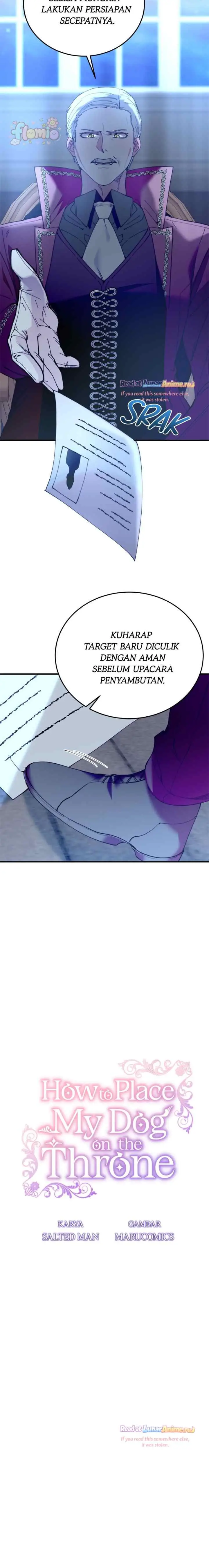 How to Place My Dog on the Throne chapter 75 halaman 11