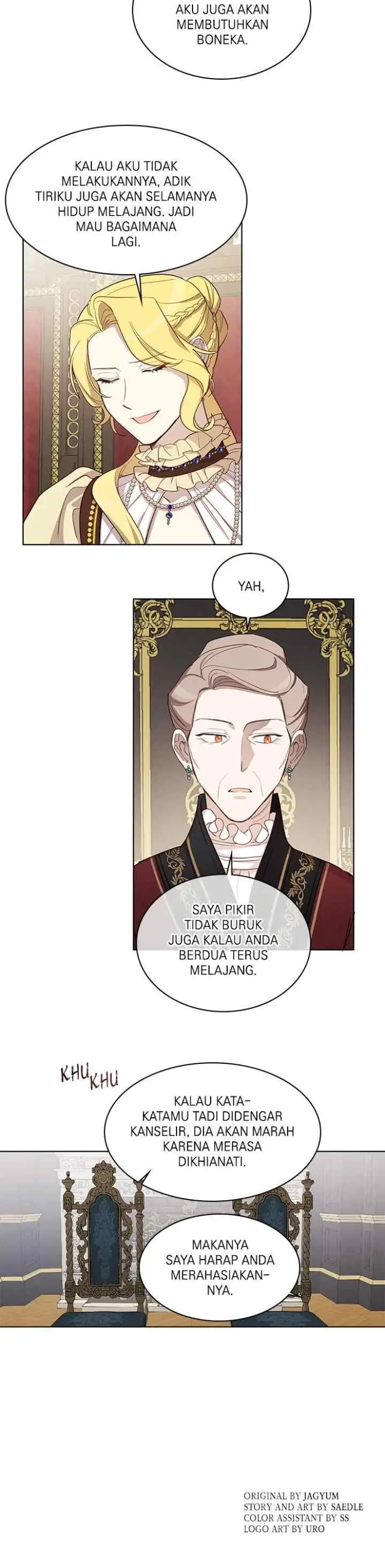 Queen Cecia's Shorts chapter 33 halaman 16