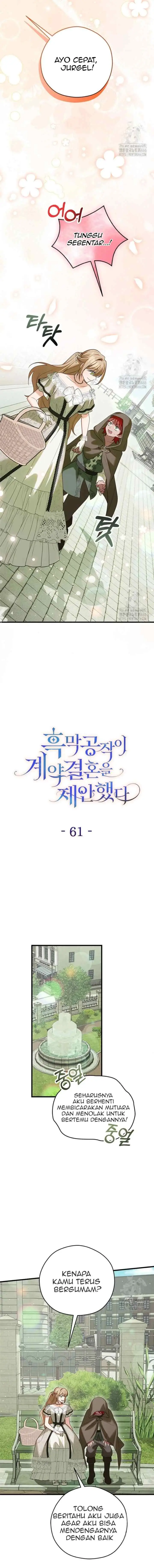 The Duke of Darkness Proposes a Contract Marriage chapter 61 halaman 4