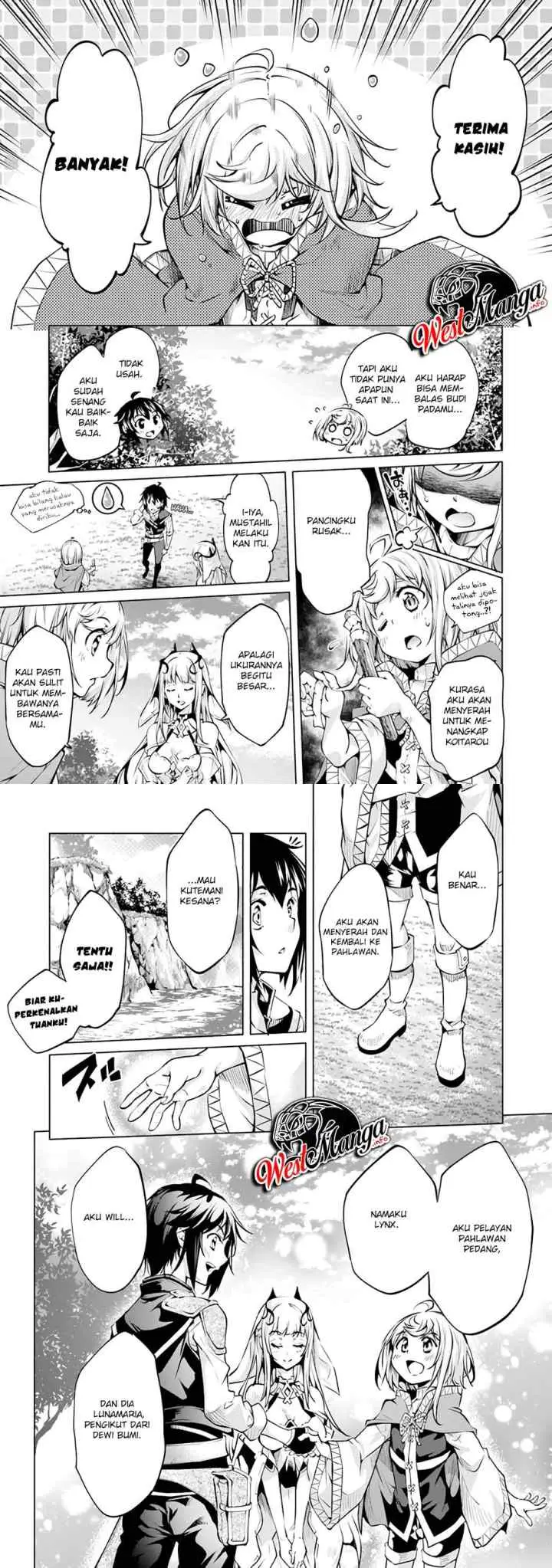 Kamigami ni Sodaterare Shimo no, Saikyou to Naru chapter 9 halaman 11