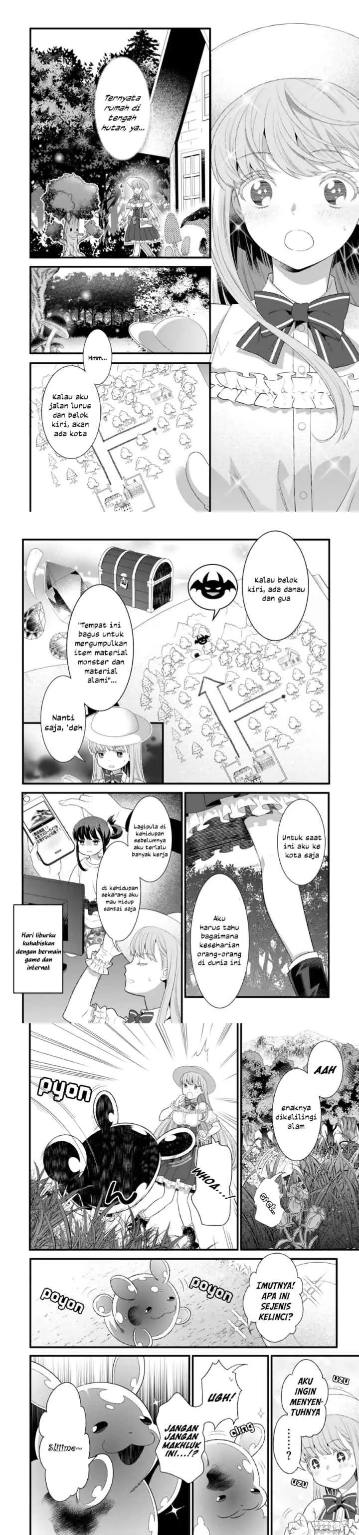 Watashi no Mahou wa Zettai ni Atarun desu chapter 1 halaman 8