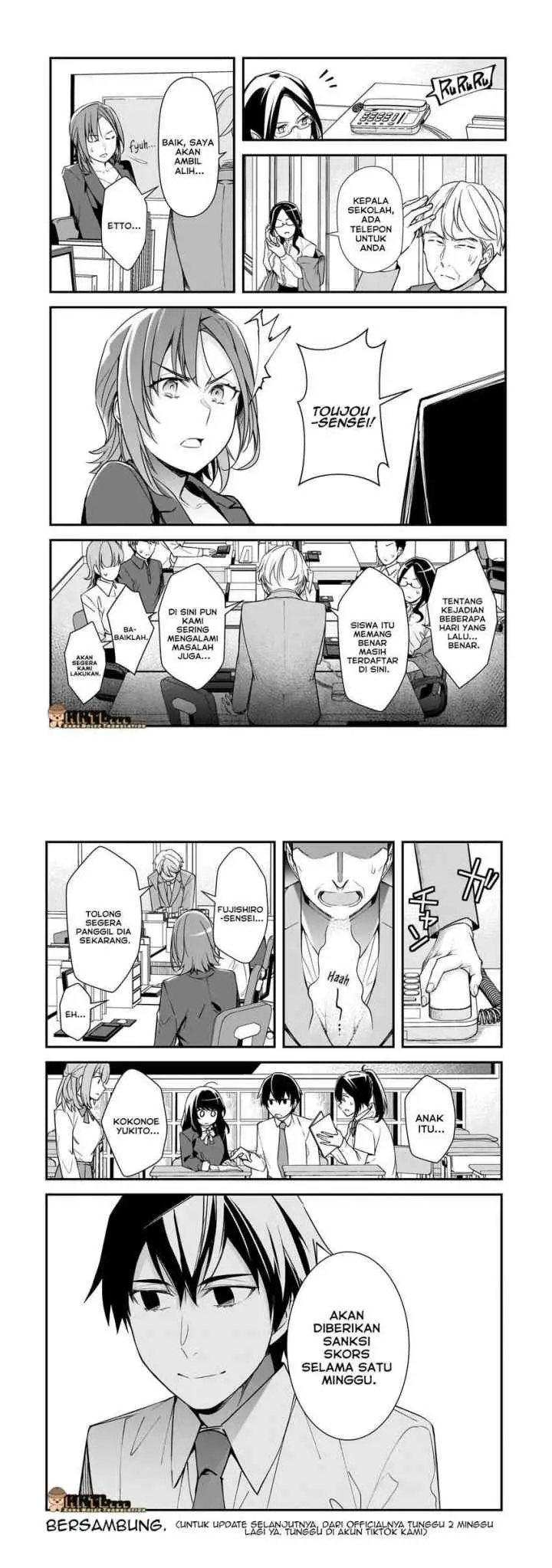 Ore ni Trauma wo Ataeta Joshi-tachi ga Chirachira Mitekuru kedo, Zannen desu ga Teokure desu chapter 23 halaman 15