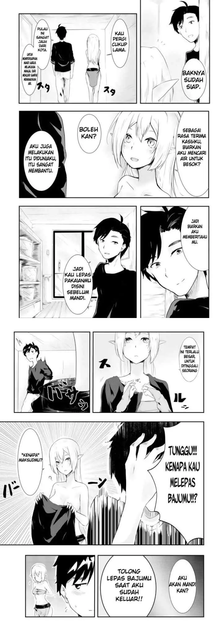 Mujintou De Elf to Kyoudou Seikatsu chapter 1 halaman 10