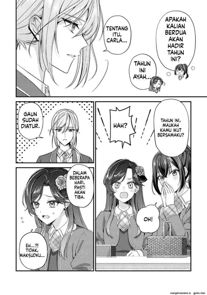 Heroine ga Kuru Mae ni Ninshin shimashita ~Tsunda Hazu no Akuyaku Reijou desuga, Douyara Chigau youdesu~ chapter 13.3 halaman 5