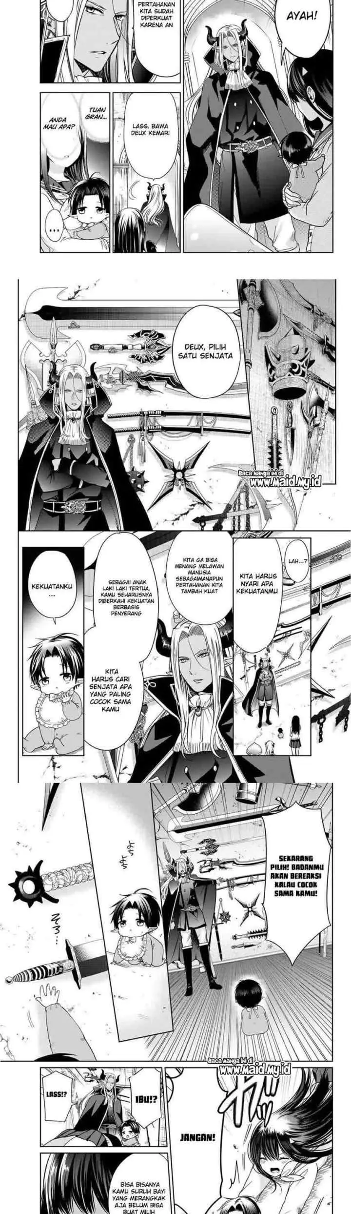 Isekai de Saikyo Mao no Kodomotachi no Mama ni Natchaimashita chapter 8.1 halaman 9