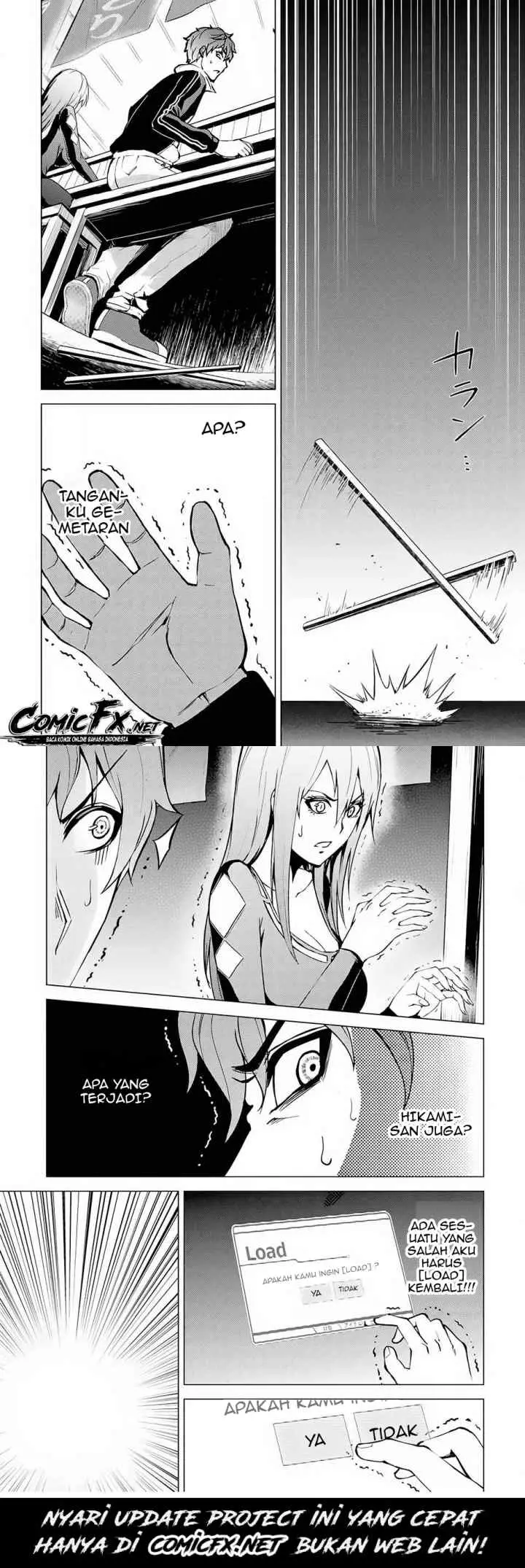 Ore no Genjitsu wa Renai Game?? ka to Omottara Inochigake no Game datta chapter 10.1 halaman 17