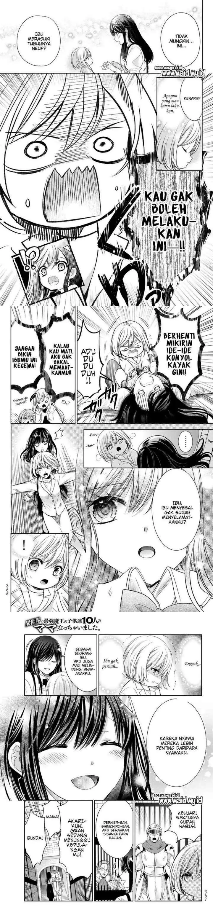 Isekai de Saikyo Mao no Kodomotachi no Mama ni Natchaimashita chapter 32 halaman 9