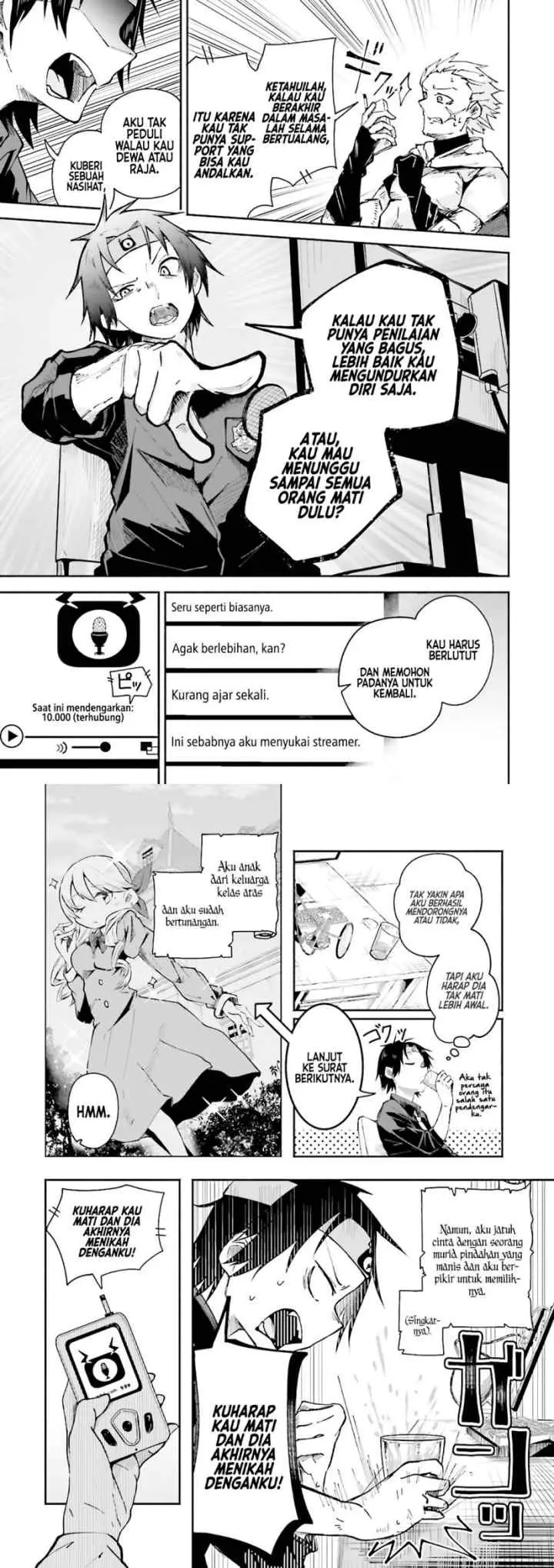 Isekai de Haishin Katsudou wo Shitara Tairyou no Yandere Shinja wo Umidashite Shimatta Ken chapter 1 halaman 4