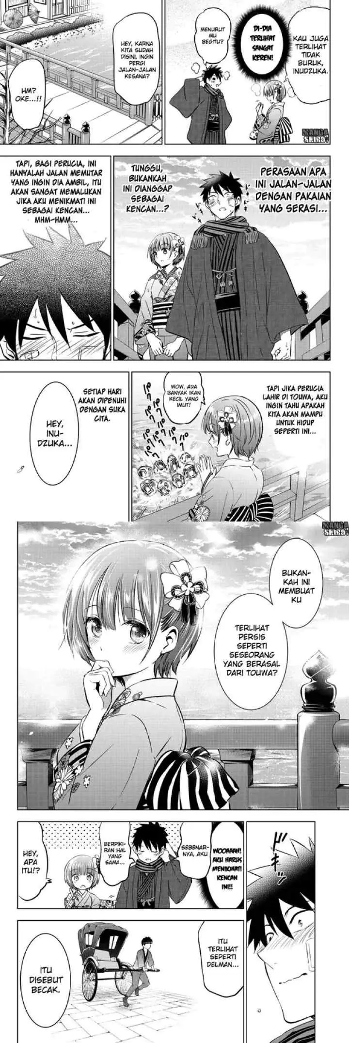 Kishuku Gakkou no Juliet chapter 59 halaman 8